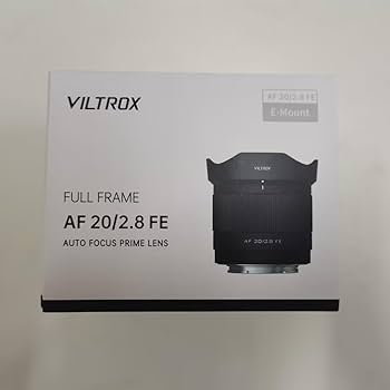 Amazon.co.jp: Viltrox 20mm F2.8 FE カメラレンズ フルサイズ対応